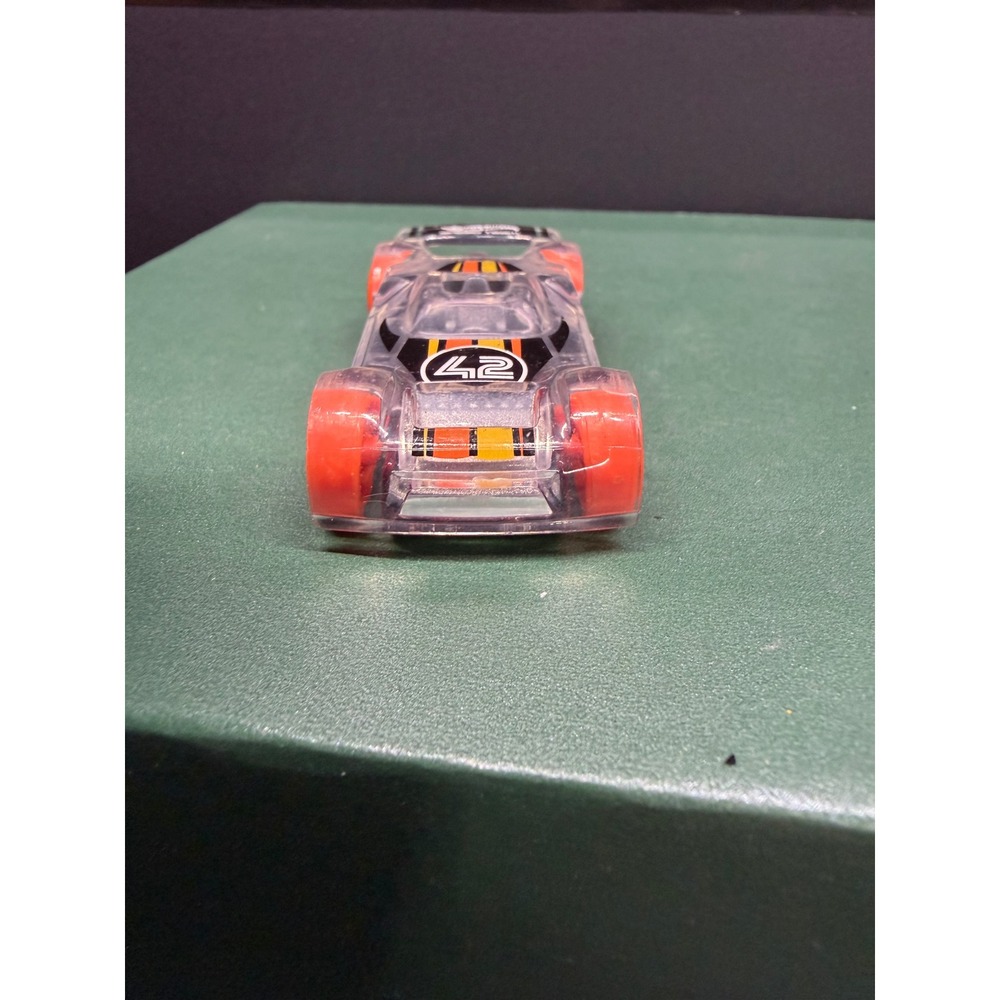 Hot Wheels Mach It Go Clear X-Raycers Translucent Red Base HGT42 1:64 Scale - Picture 5 of 6